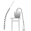 Veini sifoonvoolik klambriga BROWIN 353010, 200 cm