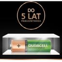 Duracell Įkraunamo akumuliatorius AA HR6 2400/2500mAh B4, 2500 mAh, Ni-MH, 4 vnt.