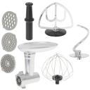 Adler Planeetiline toiduprotsessor AD 4221, 1200 W, 6 kiirus, 7 L, liha jahvatusmasin, roostevaba teras