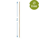 Plant support – fastening – steel garden stake with PE coating, bamboo-shaped 90 cm × 8 mm 720418 Bioogrod