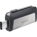Sandisk Ultra Dual Drive USB Type-C SDDDC2-128G-G46, 128 ГБ, 150 МБ/с, USB Type-A, USB Type-C, OTG, совместим с Windows и Mac