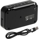 Adler Digitaalne raadio PLL AM/FM AD 1907, 40 eelnevalt seadistatud jaama, Laetav 600 mAh, LCD ekraan, Valge/Must