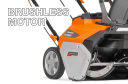 Akuto snowthrower DAEWOO DAST 5542Li, 42 V, 510 mm, 280 mm, 1-10 m, LED, 16 kg.