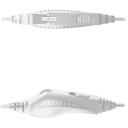 Subsonic Austiņas SA5684-1, 1.5m, 50mm, RGB LED apgaismojums, saderīgas ar PS5/Xbox/Switch/PC