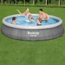 Bestway Бассейн 8968293, 396 см, 84 см, 7340 л, Надувной, Tritech, Фильтровальный насос 2006 л/ч, Легкая установка