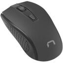 Natec belaidė optinė pelė JAY 2 NMY-1799, 2.4 GHz, 1600 DPI, 4 mygtukai, belaidė, USB, juoda