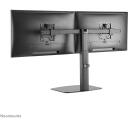 Neomounts monitors statīvs FPMA-D865DBLACK 10-27" 6 kg, regulējams augstums 352-462 mm, pagriežams 360&deg;, slīpums -20-20&deg;