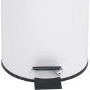 Beldray Miskaste LA038098WHT2FPEU7, 3L, balta, nerūsējo&scaron;ais tērauds, viegli aizverams vāks, soļu pedālis