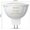 Philips Hue Gaismas spuldze WA 12V MR16 8719514491342, 5.1 W, GU5.3, 400 lm, 2200-6500 K, Dimmable, Zigbee