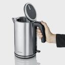 Severin Tējkanna WK 003449, 1.7l, 920g, nerūsējo&scaron;ais tērauds, 360&deg; pagrie&scaron;ana, ūdens līmeņa indikators, automātiska atslēg&scaron;anās