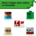 Lego Konstruktors 21589, 797 gab., 5 biomas, maināms fons, mikrofigūras: Steve, Creeper&trade;, sēnes, miziņas, izlaupītājs