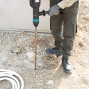 SDS-MAX adapteris zemējuma stieņu dzī&scaron;anai 22.2x65x260mm, E-13041 MAKITA