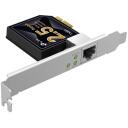 Tp-Link Tīkla karte TX201, 1x2500Base-T, PCIe, 2,5 Gbps, zema profila kontaktdak&scaron;a, QoS atbalsts