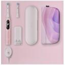 Braun Oral-B iO Series 6 Pink Sand Luxe Edition elektriskā zobu birste, 1 gab., 5 rež., 2 min., akumulators, rozā, balta