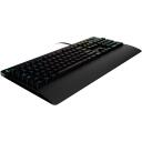 Logitech Klaviatūra 920-008093 RGB LED, 1.8 m, QWERTY, 50 g, 60 ml, Atsparus i&scaron;siliejimui, Multimedijos klavi&scaron;ai, Rie&scaron;o atrama