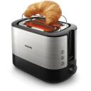 Philips Tosteris HD2637/90, 950 W, 2 riekeliai, 7 rudos lygiai, Metalinis korpusas, I&scaron;imamas trupinių indas