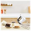 Tefal K&auml;si segisti PrepMix+ HT462138, 500 W, 5 kiirus, Turbo režiim, Valge