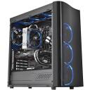 Thermaltake CPU jahuti CL-P052-AL12SW-A, 12 cm, 1500 rpm, 53 cfm, 150W, h&uuml;drauliline laager, alumiiniumist radiaator
