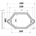 Cersanit &Uuml;henduselement K99-0008 6623848, kruvid, tihend, metall, plastmass, EKO WC iste