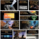 Atsparus i&scaron;manusis telefonas 6.73&Prime; AMOLED 120 Hz 20 000 mAh XPLORE 2 12 GB 256 GB Juodas Blackview