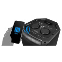 Nešiojamas Bluetooth garsiakalbis 100 W RMS galios su TWS ryšiu FM radiju USB microSD palaikymu ir RGB apšvietimu PS-710 Juodas SV-021696 SVEN