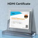 Vention HDMI-A isane HDMI-A emane 4K kaabel 1 m must, 18 Gbit/s, 3D, 60 Hz, kuldkontaktid
