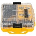 Dewalt Puure ja kruvikeeraja otsikute komplekt DT70785-QZ, 100 tk, TOUGHCASE+ kott, HSS puurid 2-8mm, kruvikeeraja otsikud 25mm