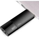 Silicon Power zibatmiņas disks Ultima U05, SP016GBUF2U05V1K, 16 GB, USB 2.0, 0-70 &deg;C, LED indikators, matēts