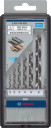 6 HSS-G 135 urbju komplekts Robust Line, Urbjma&scaron;īnām/skrūvgriežiem PRO METAL HSS-G SPIRĀLVEIDA URBJU KOMPLEKTS, 2607010529, BOSCH