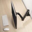 Maclean monitori hoidik ER-405B, 17-32 tolli, 9 kg, VESA 75x75, 100x100, 180 kraadi, gaasivedru, kaablite auk