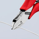 Elektronikas Diagonālie Grieži, KNIPEX, 77 11 115, 62 HRC cietība, ergonomiski rokturi