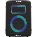 Portatiivne Bluetooth peo k&otilde;lar RGB valgustusega kuni 8 tunni aku t&ouml;&ouml;ajaga Ultra Bass mikrofoni/instrumendi sisenditega ja IPX4 Vegas Must 1073414 KLIPSCH