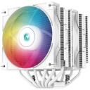 Deepcool Protsessorijahuti AG620 WH ARGB R-AG620-WHANMN-G-2, 260 W TDP, 67.88 cfm, PWM tugi, 6 soojus toru, RGB
