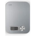 Kompaktie dizaina virtuves svari no nerūsējošā tērauda 5 kg ietilpība 1 g precizitāte digitālais displejs 03265 Caso