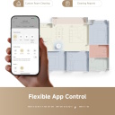 Dreame D20 Pro Plus робот-пылесос сухая и влажная уборка с автоматическим удалением пыли 13 000 Pa 5 200 mAh 5 L мешок для пыли RLD43SD-WH Чёрный