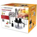 Esperanza EKM004 blenderis, 0.6 L, 800 W, nerūsējo&scaron;ā tērauda nazis, ergonomisks rokturis, 600 ml krūze, 500 ml smalcinātājs
