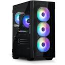 Zalman I3 NEO TG Black, 4x RGB ventilaator, 3x2,5'', 2x3,5'', ATX, 2xUSB 3.0, 1xUSB 2.0, Karastatud klaas