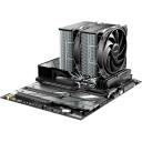 Be Quiet Alumīnija līmeņrādis Pure Rock Pro 3 BK041, 2 ventilatori, 101.2m&sup3;/h, 34.8dB(A), 6 siltuma caurules