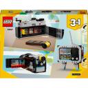 Lego Konstruktors 31147, 261 gab., 3 retro rotaļlietas, kustīga lēca, 6 uzlīmes