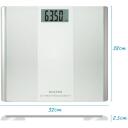 Salter Vonios svarai 9009 WFEU12, 180 kg, 50 g, LCD, automatinis i&scaron;jungimas, balta