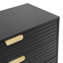 Kumode PIXAR 80x40xH90cm, melna 45083