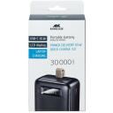 Rivacase Power Bank VA1083, 30000mAh, Li-Poly, 65W PD3.0, 1xUSB Type-A, 2xUSB Type-C, LCD ekraan, kiire laadimine