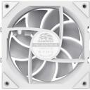Gamemax Korpuse ventilaator FN12A-N2 WL-W, 120mm, 58.6cfm, 800-2000rpm, 30.6dBA, H&uuml;draulilised laagrid, 4-pin PWM