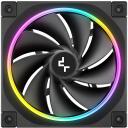 Deepcool Korpuse ventilaator FL12R 3 IN 1 R-FL12R-BKAPN3-G, 120 mm, 55 cfm, 500-2150 rpm, 33.9 dBA, 3 ventilaatorit, PWM tugi