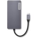 Lenovo 150 USB-C reisidok GX91M73946, 100 W, Gigabit Ethernet, 4 USB-C porti, HDMI