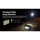 Nitecore Pealamp NU30 500 lm, 130 m valgusulatus, 1500 mAh aku, IP66, USB-C laadimine, 4 LED