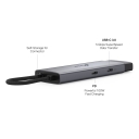 USB Type-C 5-in-1 hub, TP-Link, UH5020C, 1*USB Type-C, 5, 1*HDMI 4K@60Hz, 1*PD 100W, 1*USB Type-C 5Gbps, 2*USB Type-A 5Gbps