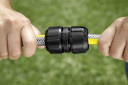 Universalus žarnos taisymo jungtis KARCHER 2.645-197.0, skersmuo 1/2″, 5/8″, 3/4″, juodas