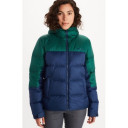 Jaka Wms Guides Down Hoody, izmērs: L, Arctic Navy/Botanical Garden, 0889169667947 MARMOT