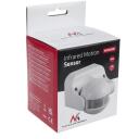 Maclean viedais gaismas slēdzis MCE358W, 12m, 220-240V, 1200W, kustības sensors, gaismas intensitātes sensors